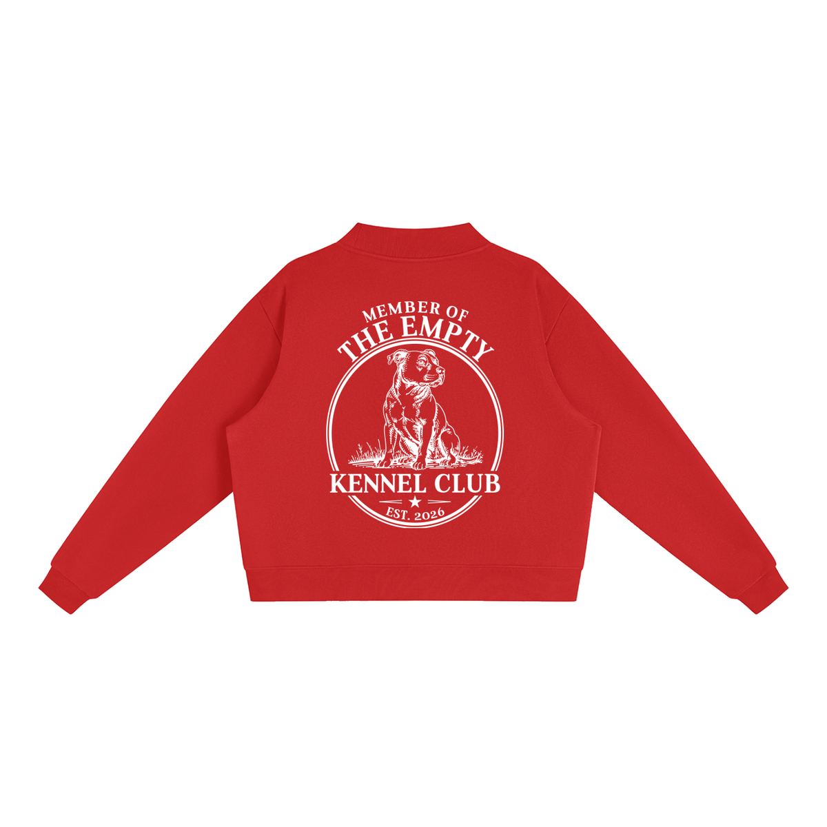 Members Only Mock-Neck Sweatshirt