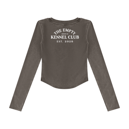 TEKC Vintage Crop Long Sleeve