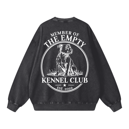 Members Only Vintage Wash Oversized Crewneck