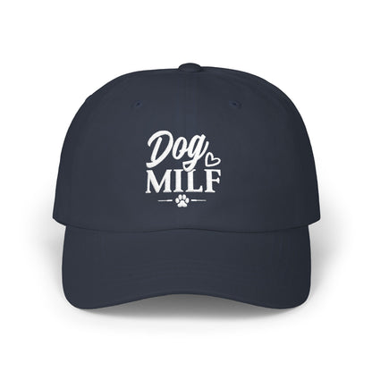 Dog MILF Embroidered Dad Cap – Funny Dog Mom Baseball Hat