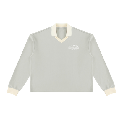 Long Sleeve Polo Sweatshirt