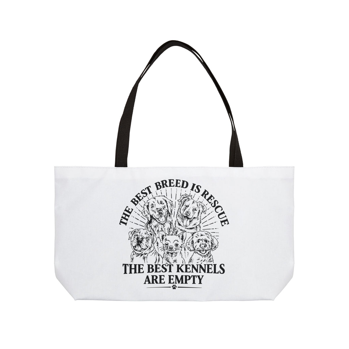 Rescue Dog Weekender Tote