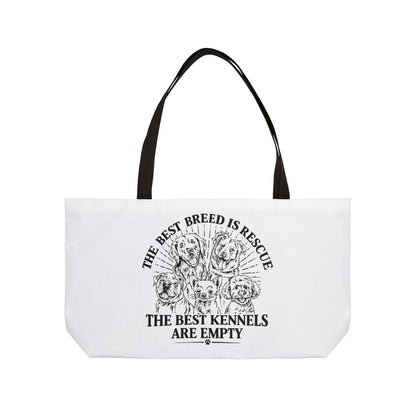 Rescue Dog Weekender Tote