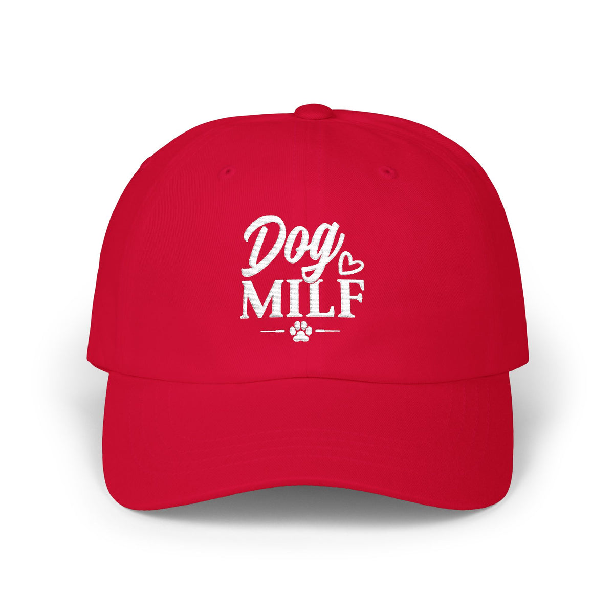 Dog MILF Embroidered Dad Cap – Funny Dog Mom Baseball Hat