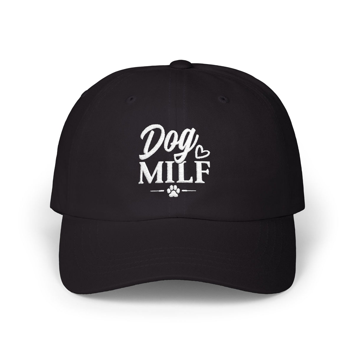 Dog MILF Embroidered Dad Cap – Funny Dog Mom Baseball Hat