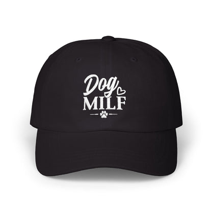 Dog MILF Embroidered Dad Cap – Funny Dog Mom Baseball Hat