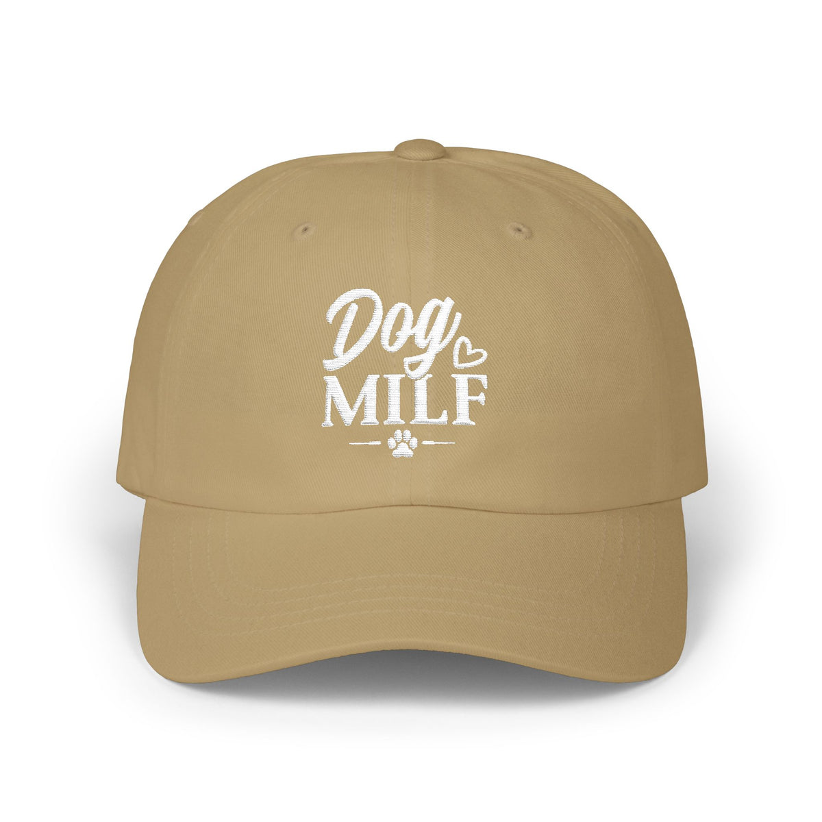 Dog MILF Embroidered Dad Cap – Funny Dog Mom Baseball Hat