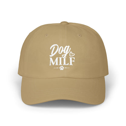 Dog MILF Embroidered Dad Cap – Funny Dog Mom Baseball Hat