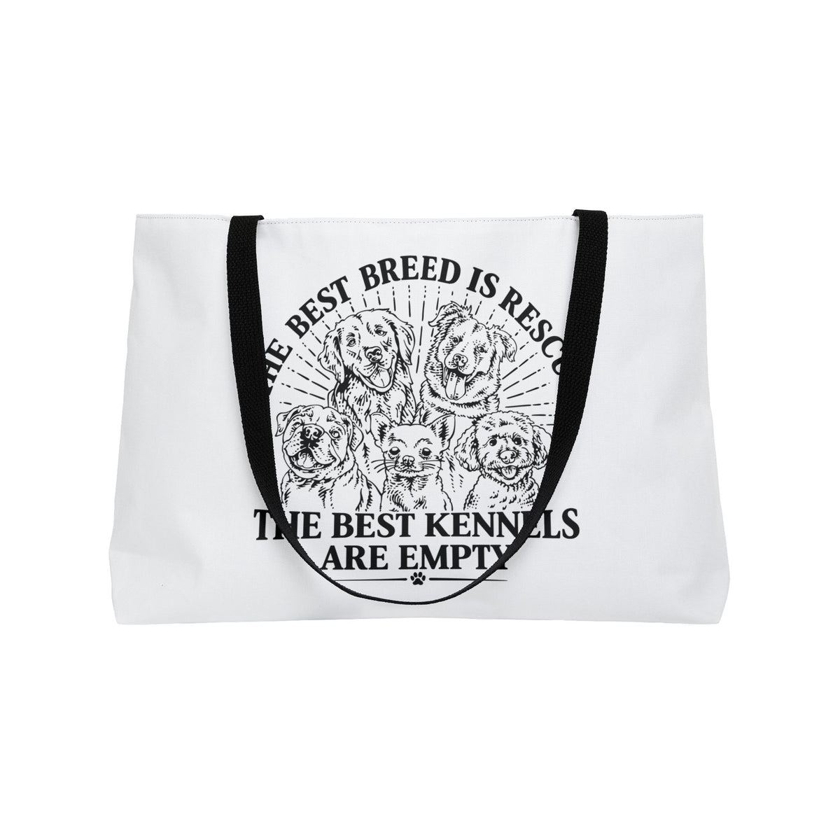 Rescue Dog Weekender Tote