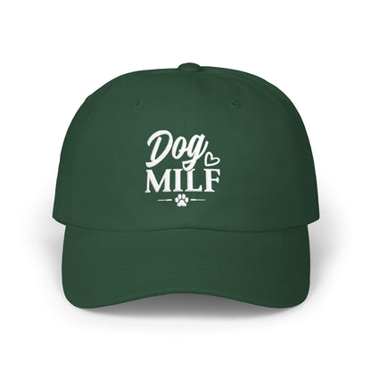 Dog MILF Embroidered Dad Cap – Funny Dog Mom Baseball Hat