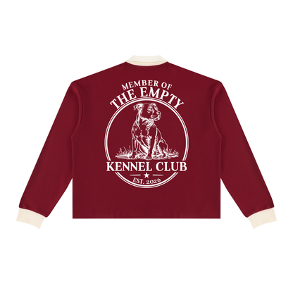 Long Sleeve Polo Sweatshirt