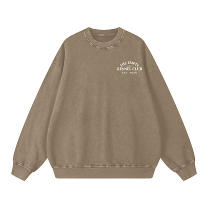Members Only Vintage Wash Oversized Crewneck