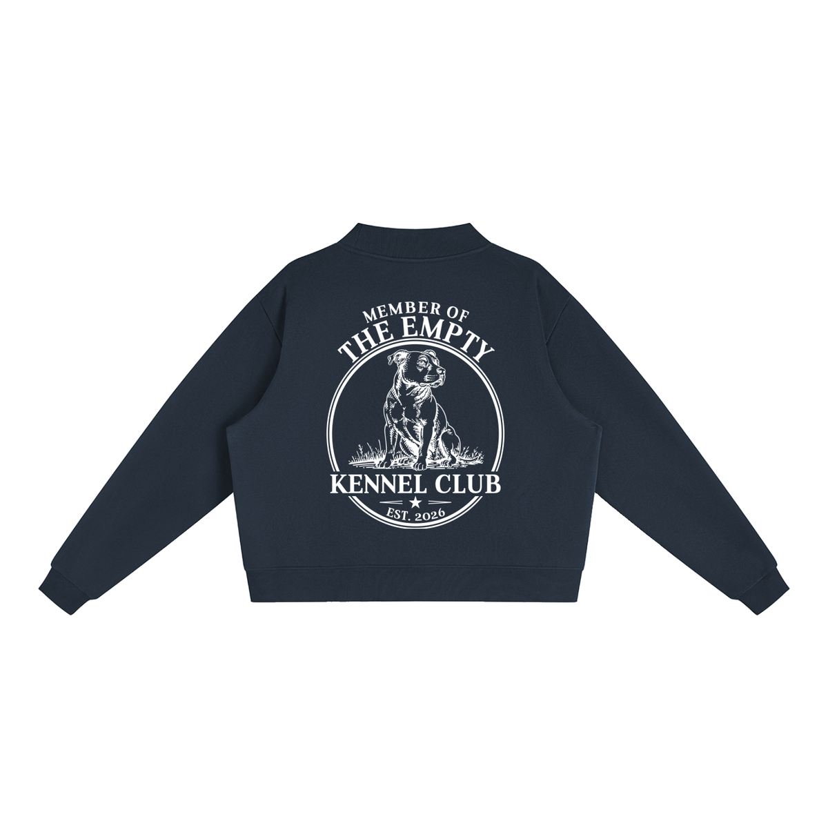 Members Only Mock-Neck Sweatshirt