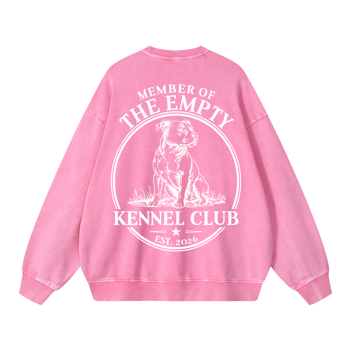 Members Only Vintage Wash Oversized Crewneck