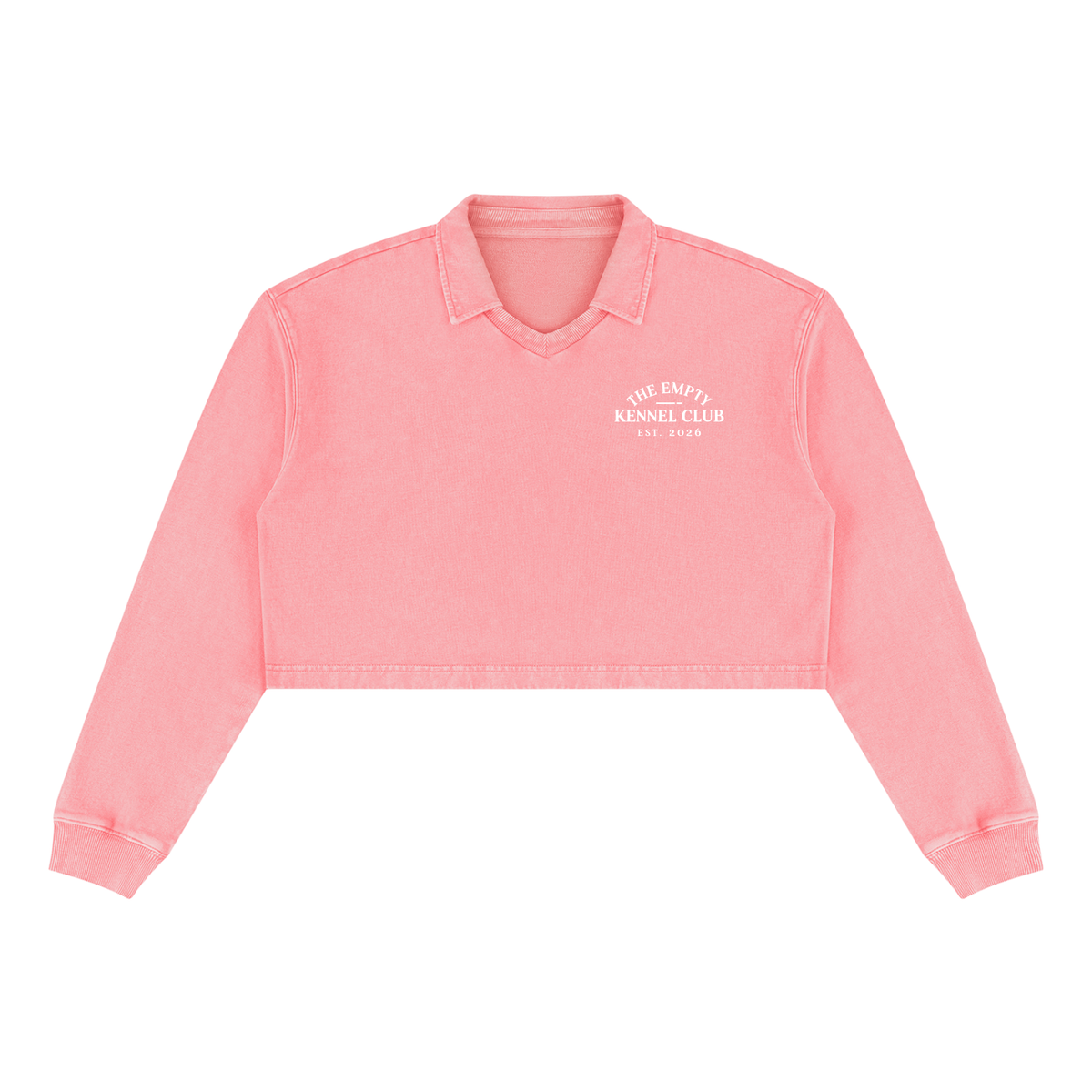 Est. 2026 Vintage Wash Crop Sweatshirt