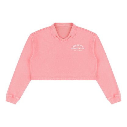 Est. 2026 Vintage Wash Crop Sweatshirt