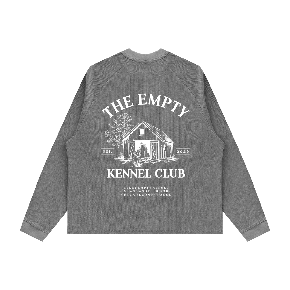 TEKC Vintage Waffle Long Sleeve