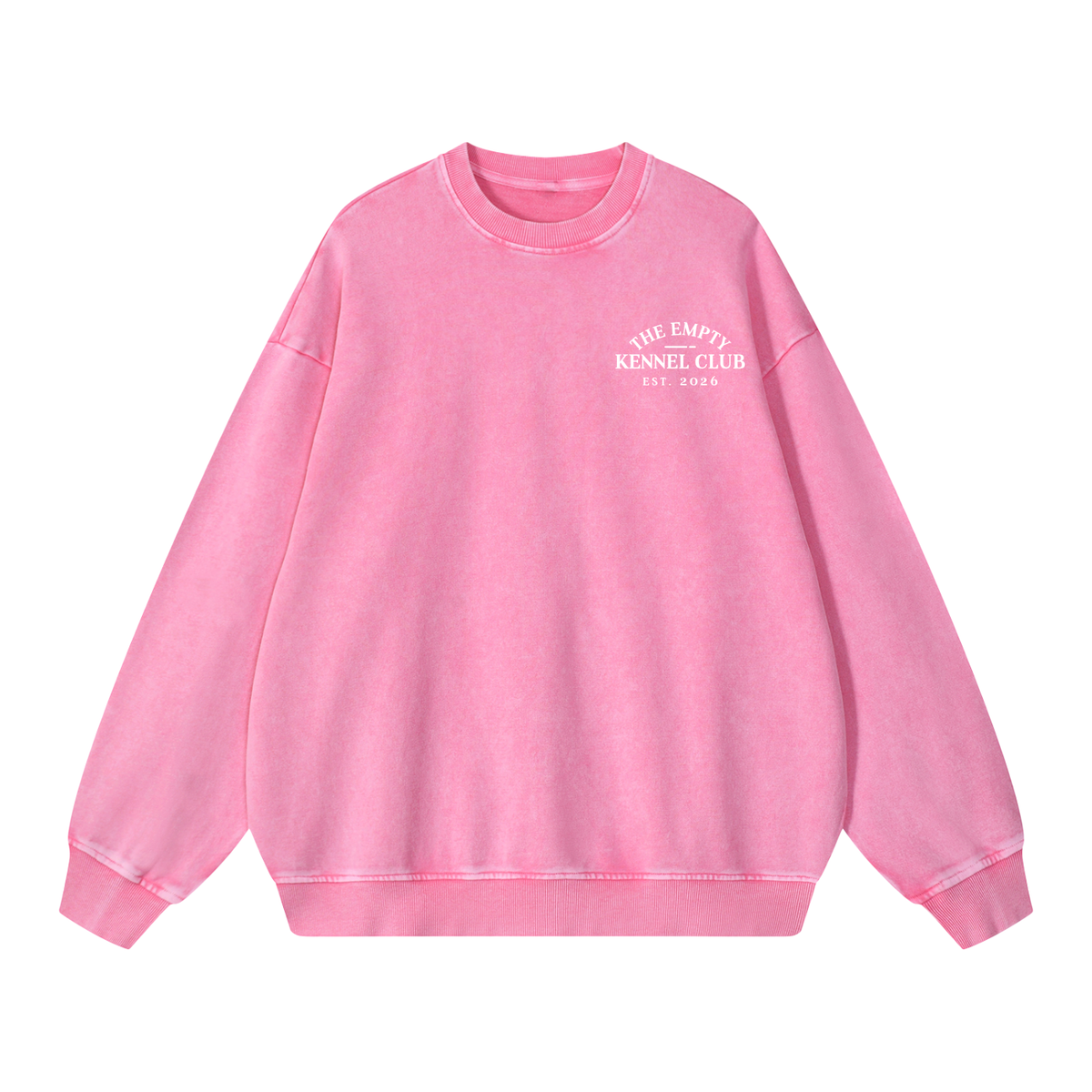 Members Only Vintage Wash Oversized Crewneck