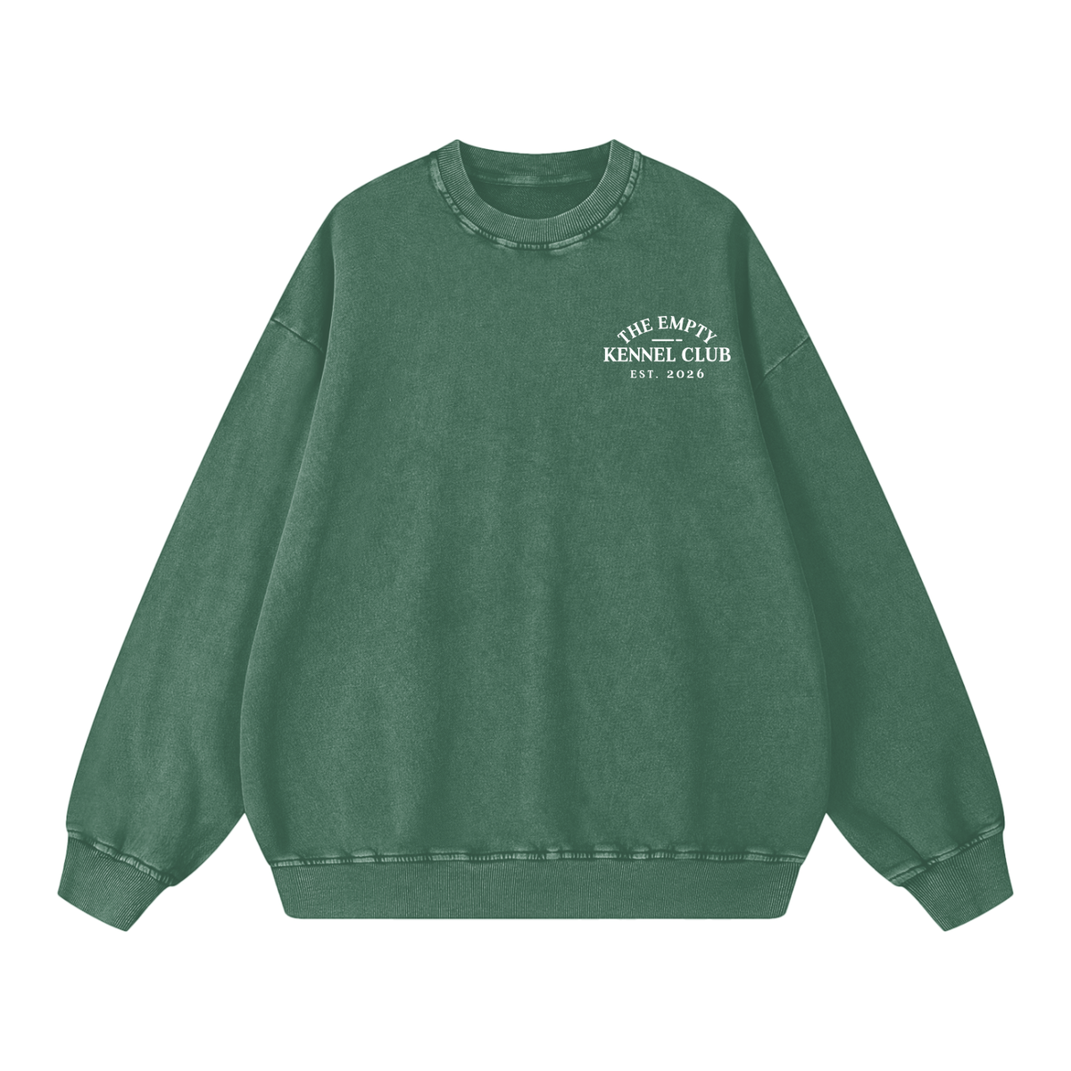 Members Only Vintage Wash Oversized Crewneck