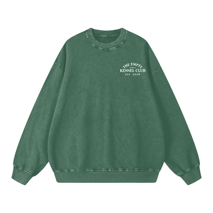 Members Only Vintage Wash Oversized Crewneck