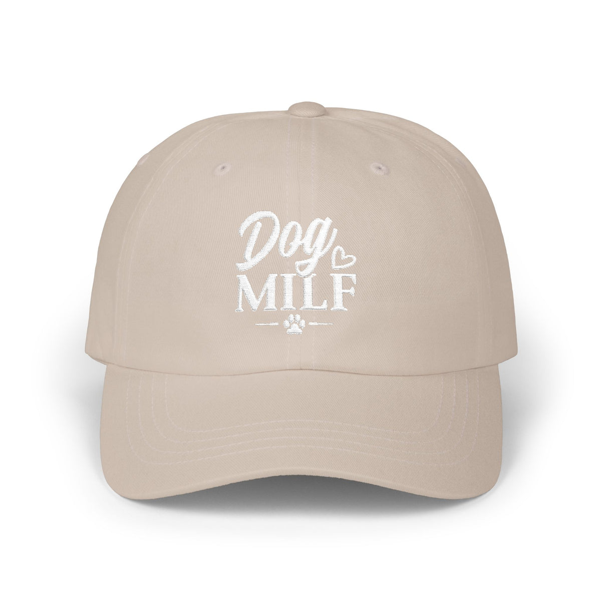 Dog MILF Embroidered Dad Cap – Funny Dog Mom Baseball Hat