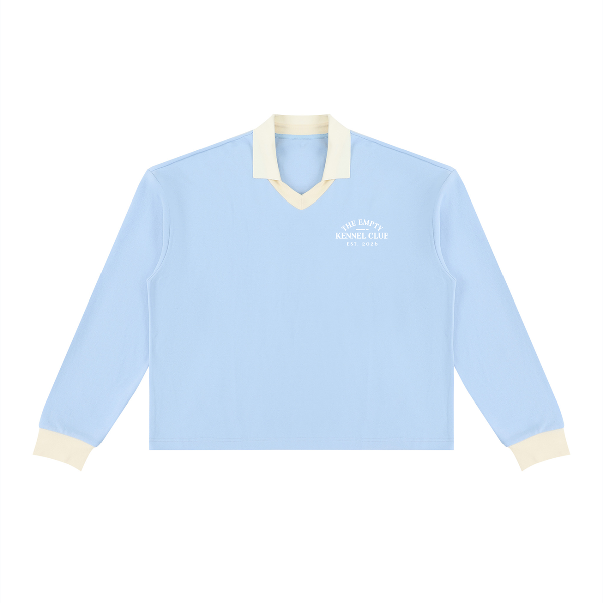 Long Sleeve Polo Sweatshirt