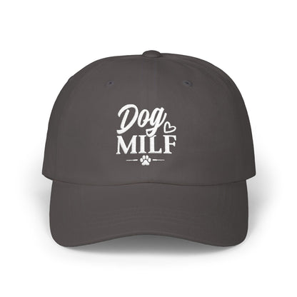 Dog MILF Embroidered Dad Cap – Funny Dog Mom Baseball Hat