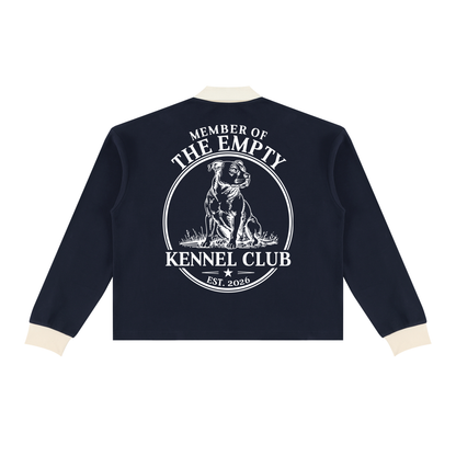 Long Sleeve Polo Sweatshirt