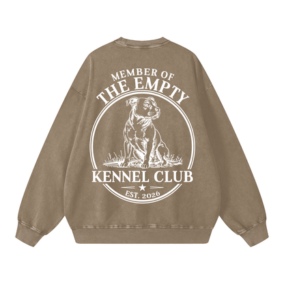 Members Only Vintage Wash Oversized Crewneck
