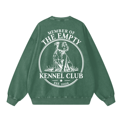Members Only Vintage Wash Oversized Crewneck