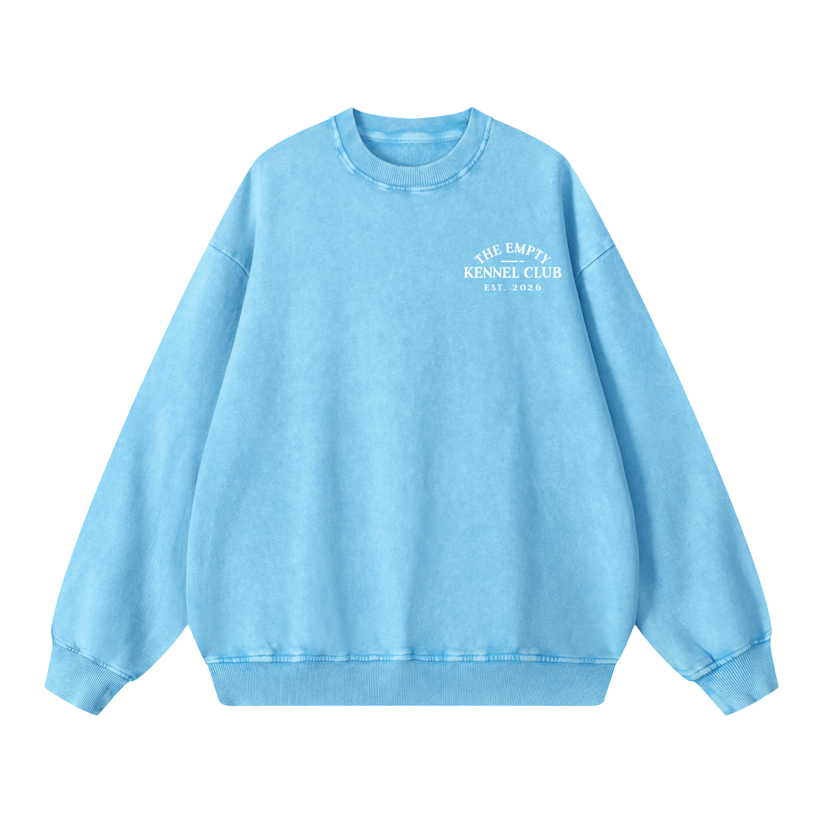 Members Only Vintage Wash Oversized Crewneck