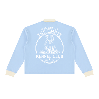 Long Sleeve Polo Sweatshirt