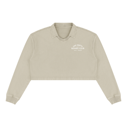 Est. 2026 Vintage Wash Crop Sweatshirt