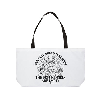Rescue Dog Weekender Tote