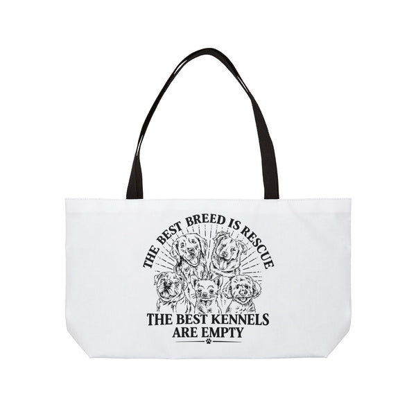 Rescue Dog Weekender Tote