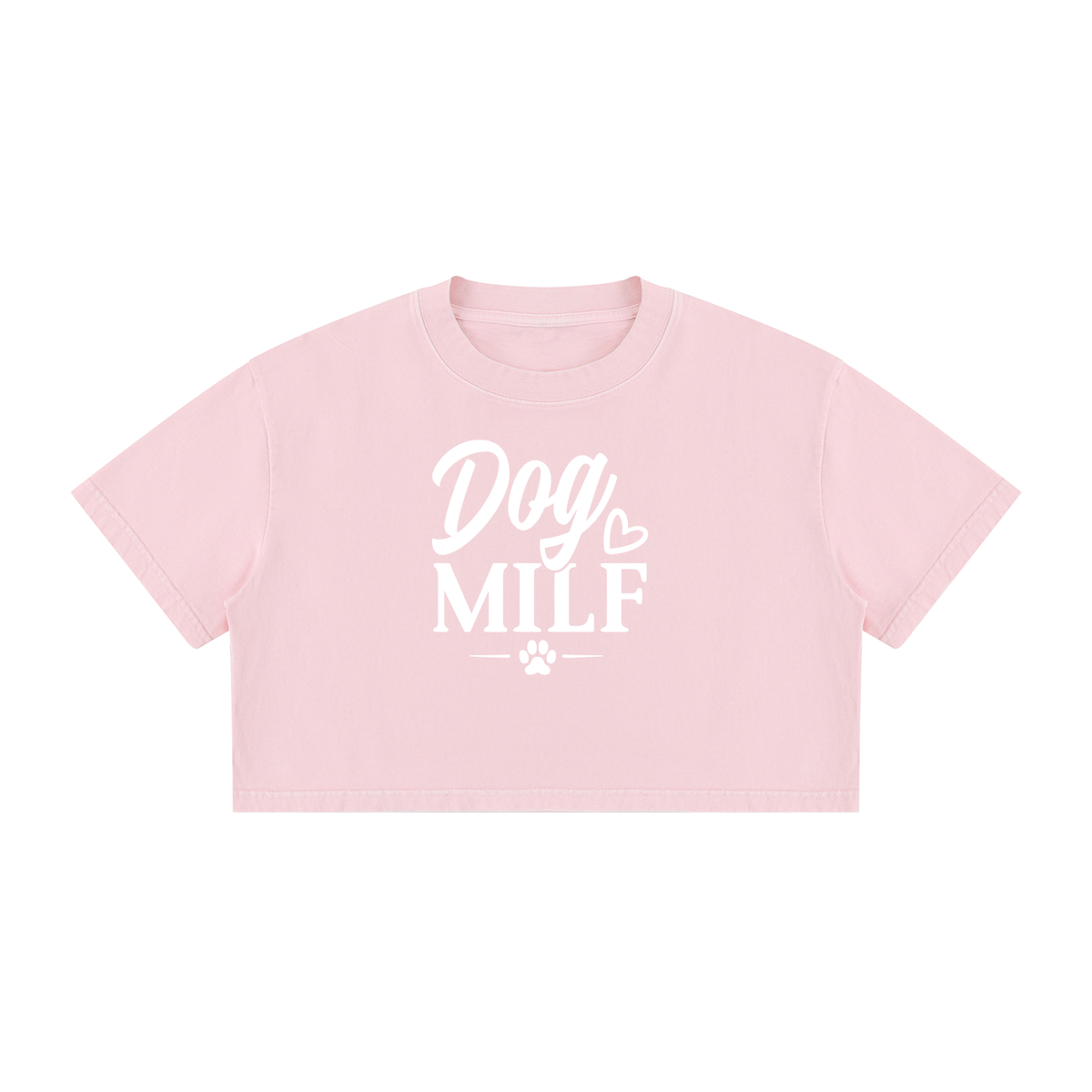 Dog MILF Pastel Crop Tee