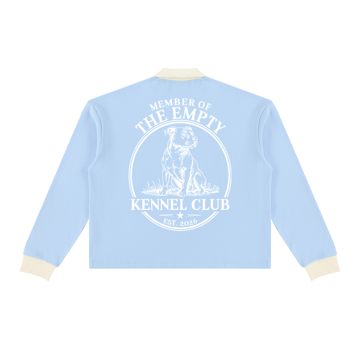 Long Sleeve Polo Sweatshirt