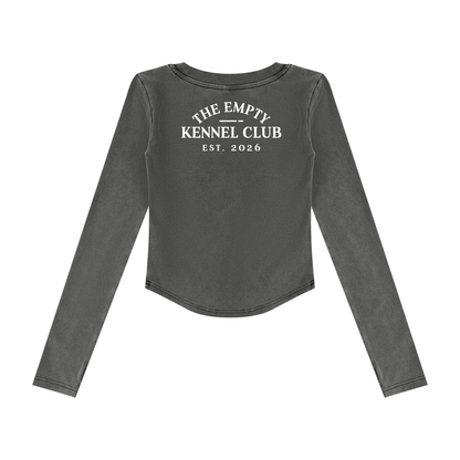 TEKC Vintage Crop Long Sleeve