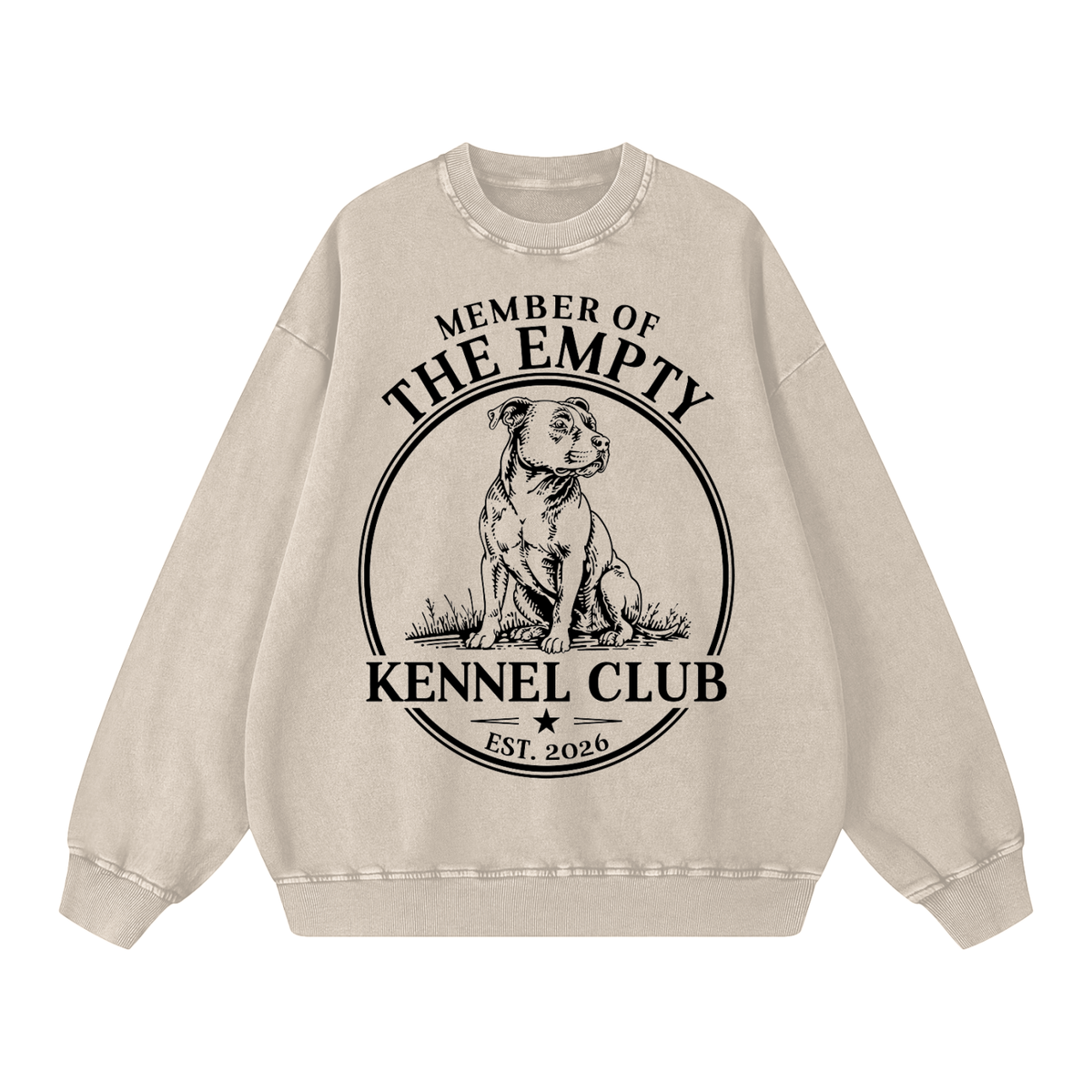 Members Only Oversized Crewneck
