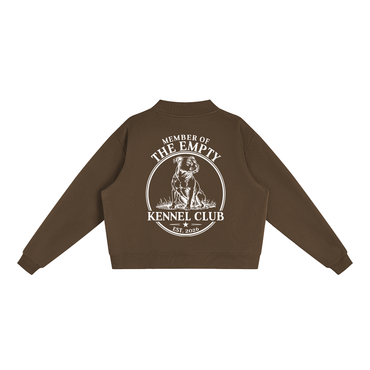 Members Only Mock-Neck Sweatshirt