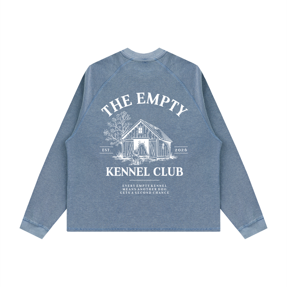 TEKC Vintage Waffle Long Sleeve