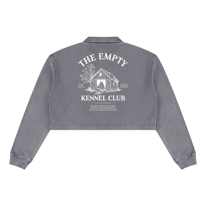 Est. 2026 Vintage Wash Crop Sweatshirt