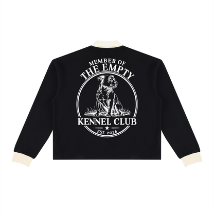 Long Sleeve Polo Sweatshirt
