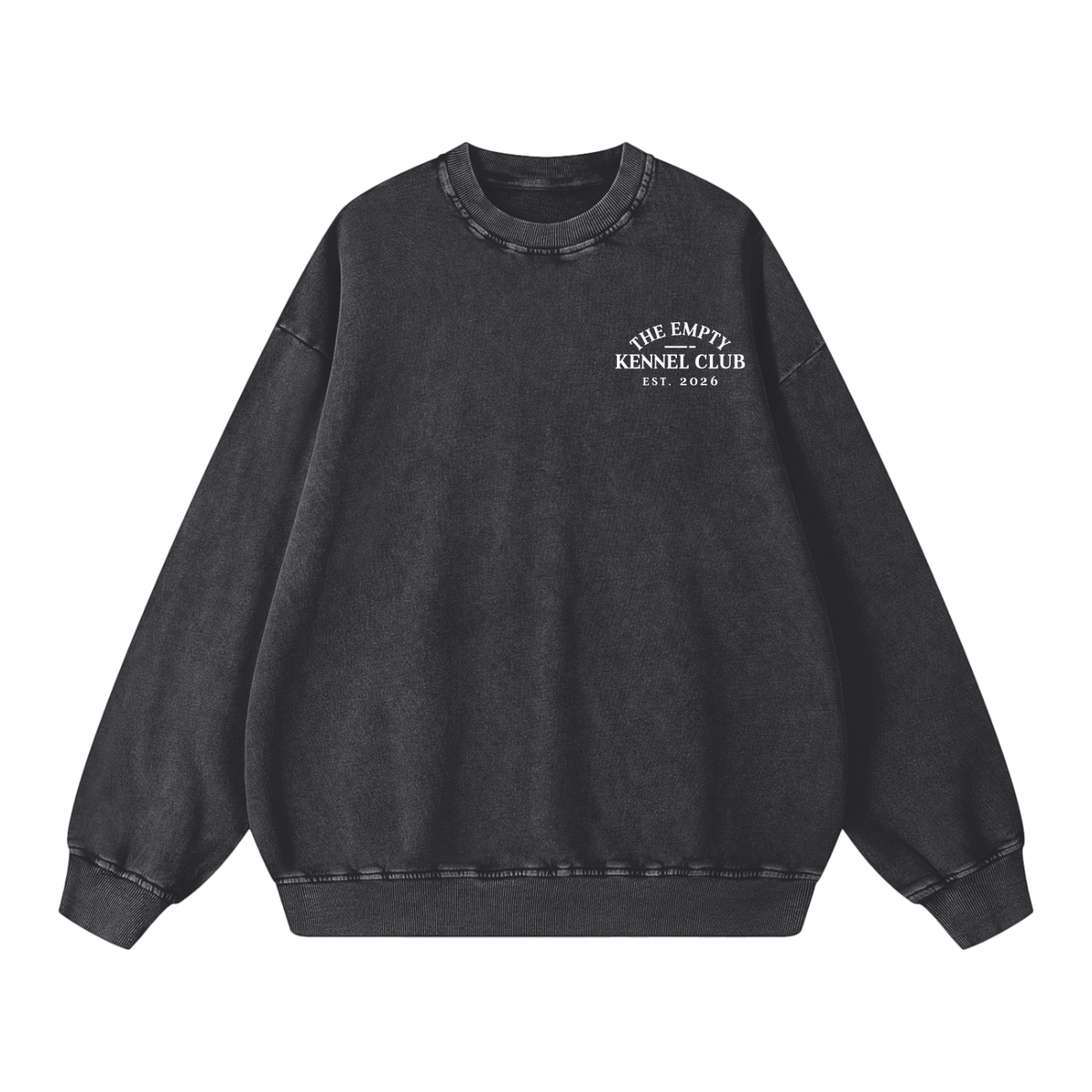 Members Only Vintage Wash Oversized Crewneck