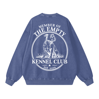 Members Only Vintage Wash Oversized Crewneck