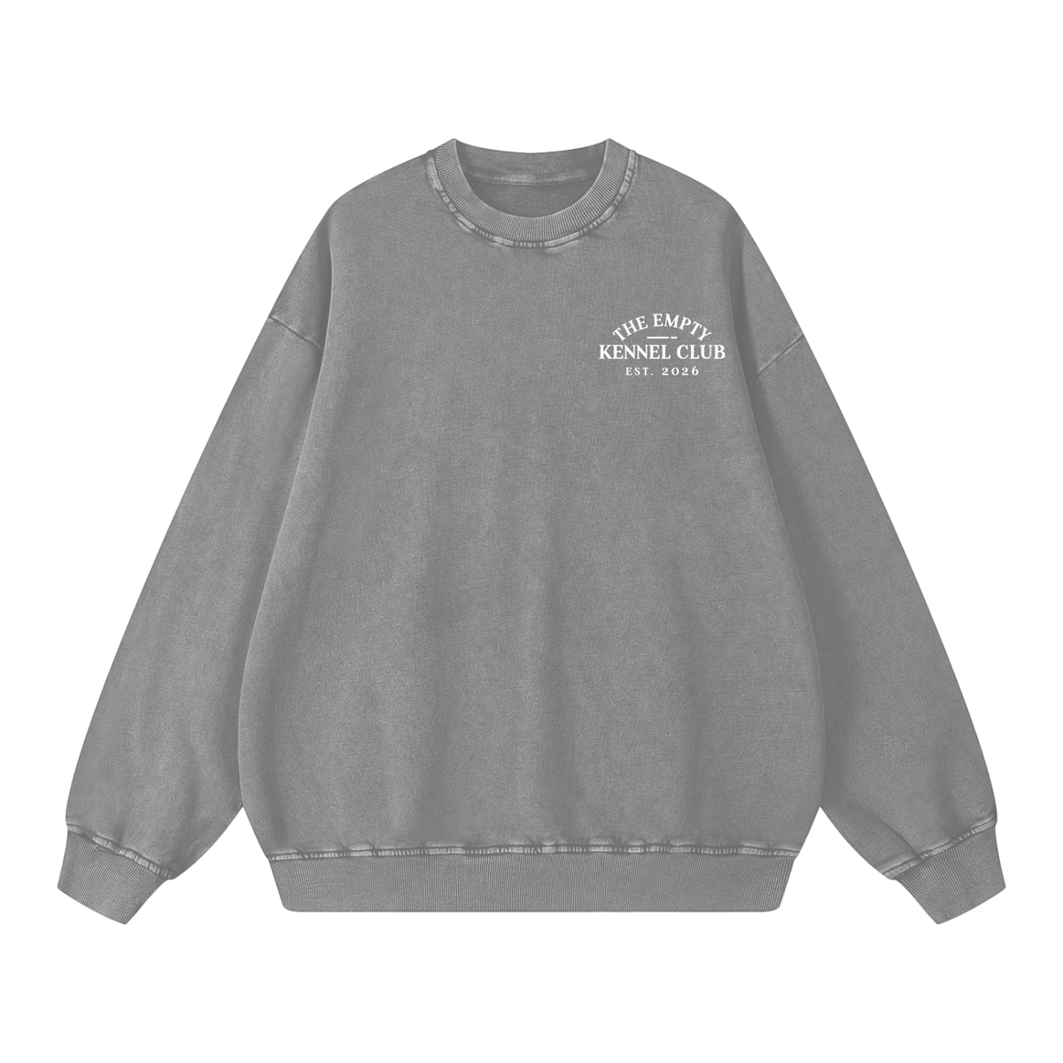 Members Only Vintage Wash Oversized Crewneck