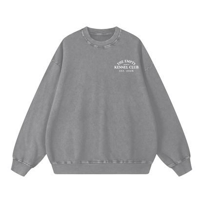 Members Only Vintage Wash Oversized Crewneck