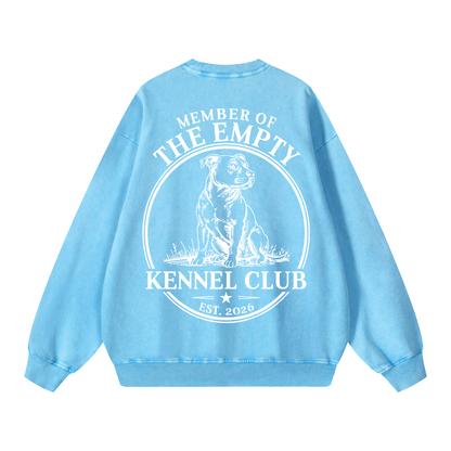 Members Only Vintage Wash Oversized Crewneck