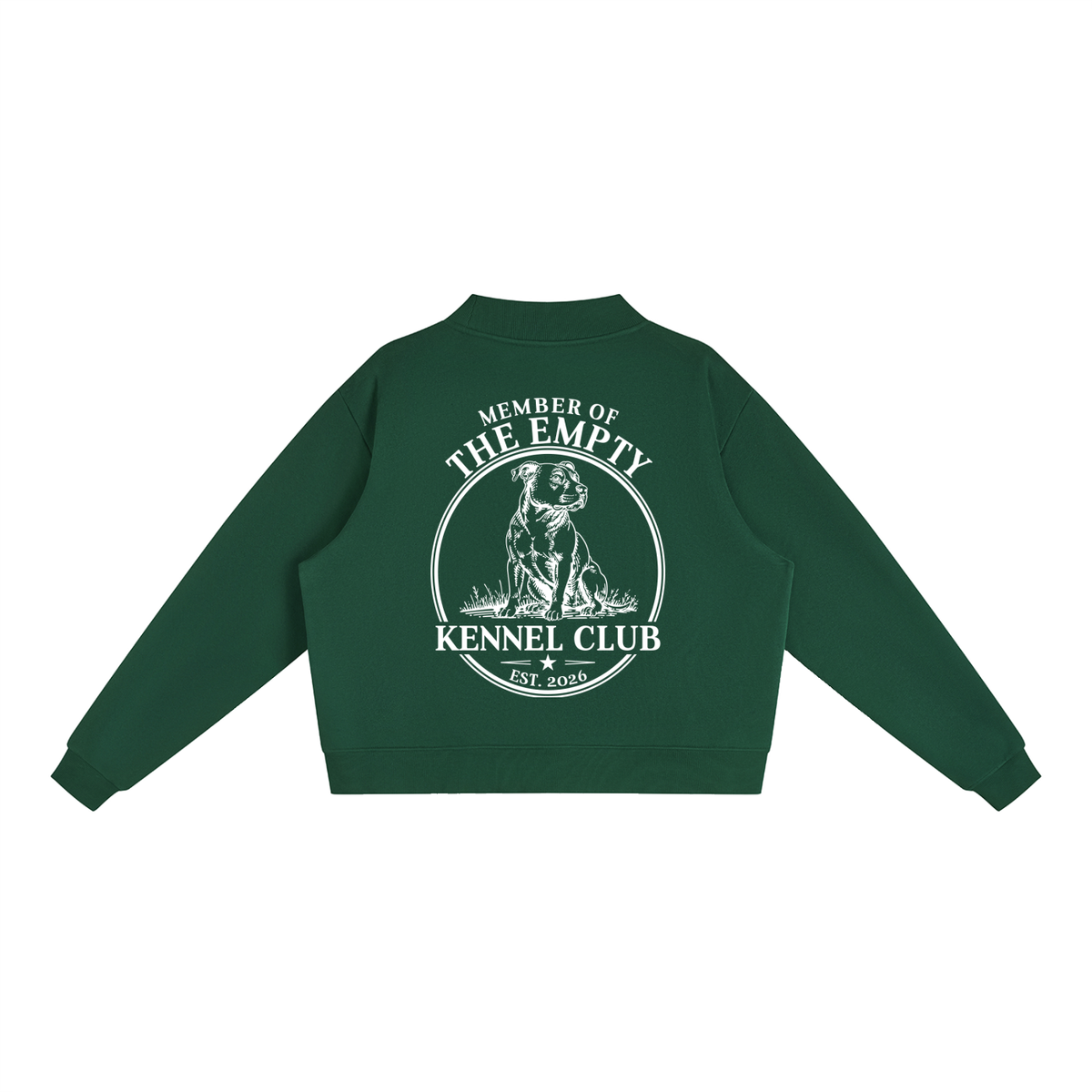 Members Only Mock-Neck Sweatshirt