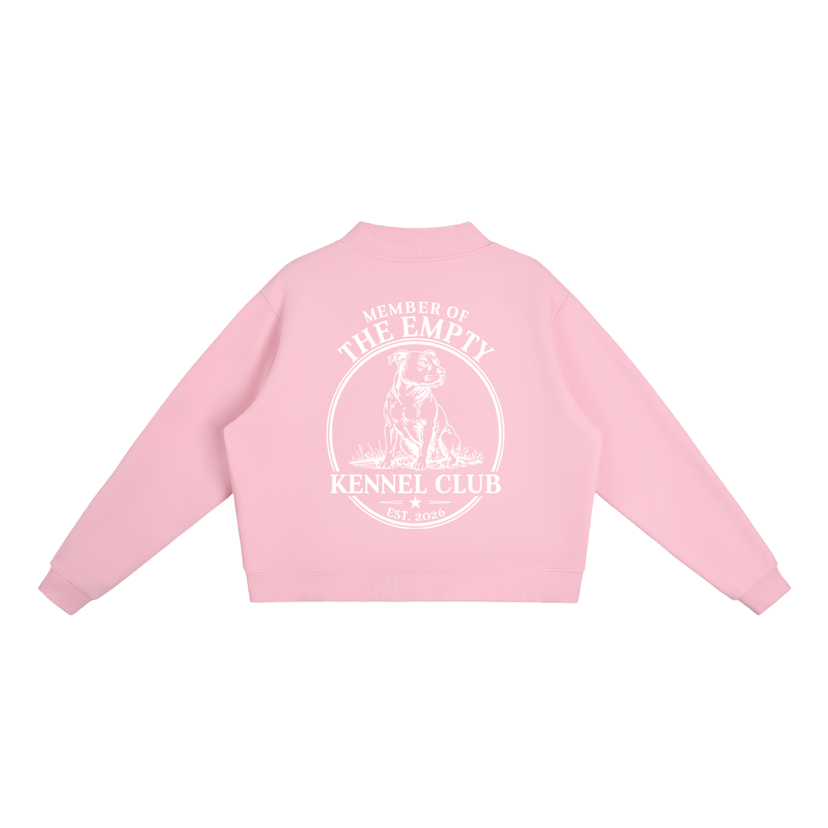 Members Only Mock-Neck Sweatshirt